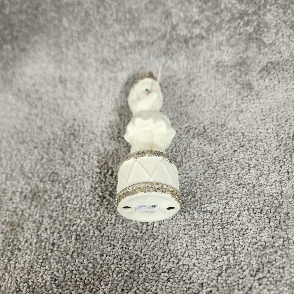 Department 56 Snowbabies Figurines White Glitter Lot‎ of 3
